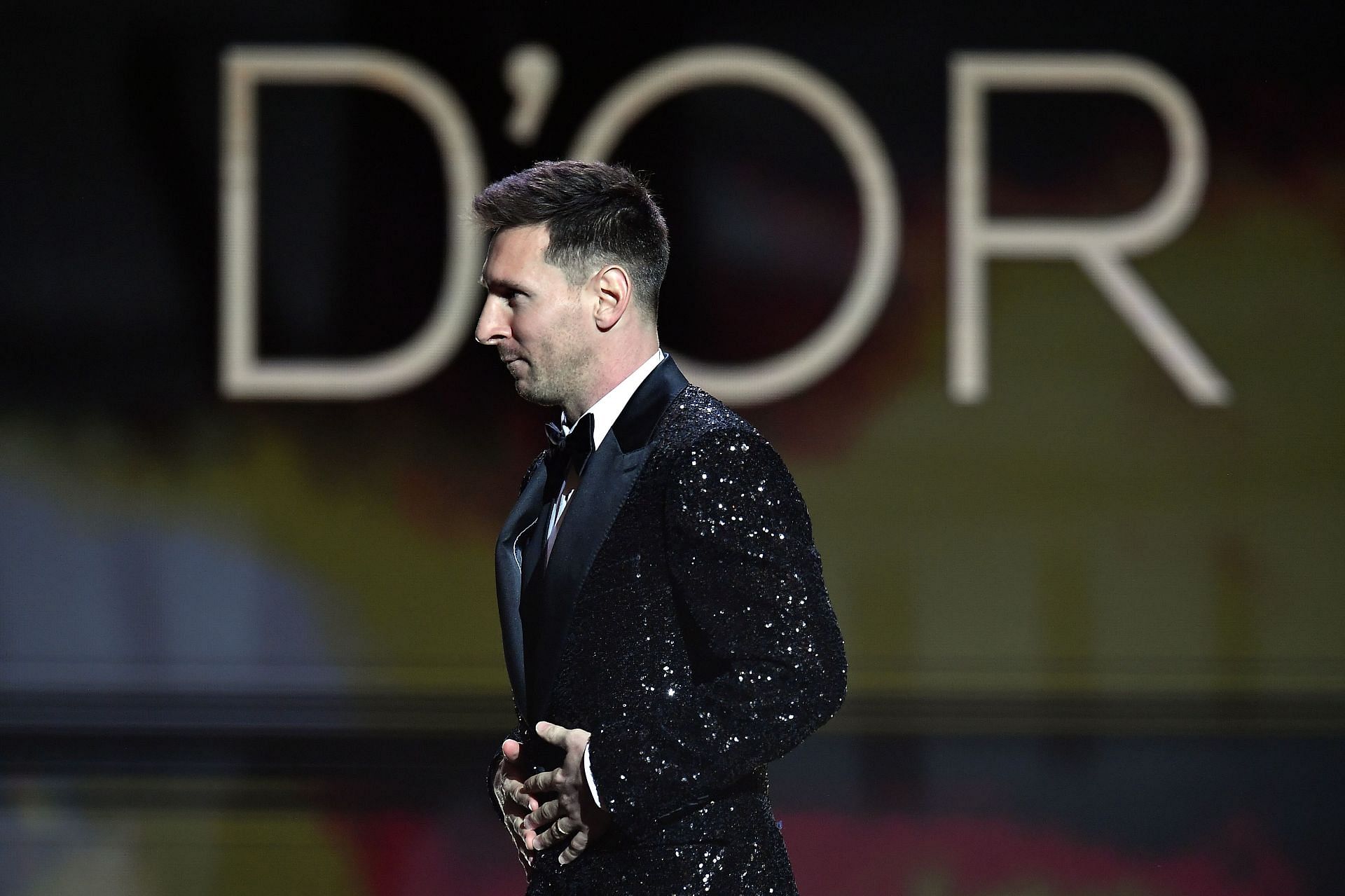 Lionel Messi was awarded the Ballon d'Or in November 2021